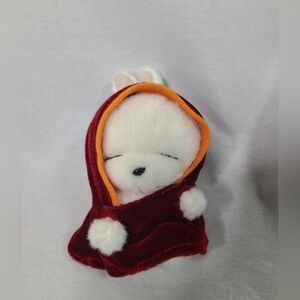 MashiMaro Plush Bunny 6” Red Riding Hood Mashimaro Retired